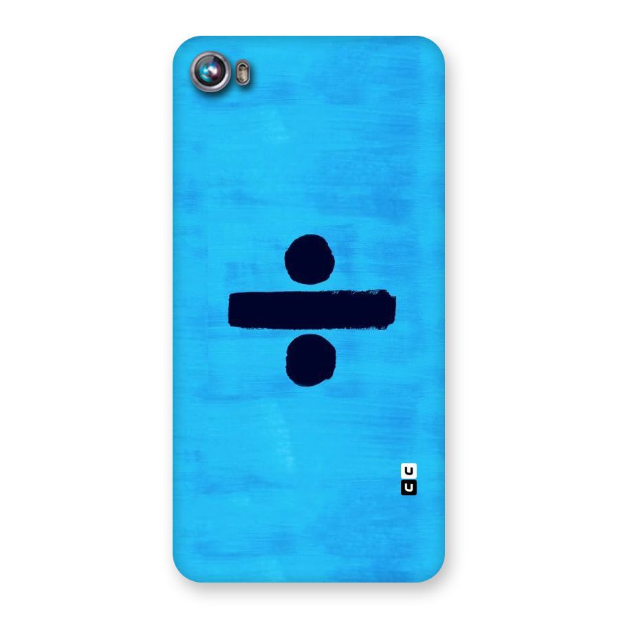 Math And Blue Back Case for Micromax Canvas Fire 4 A107