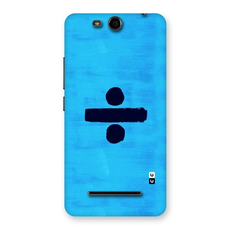 Math And Blue Back Case for Micromax Canvas Juice 3 Q392