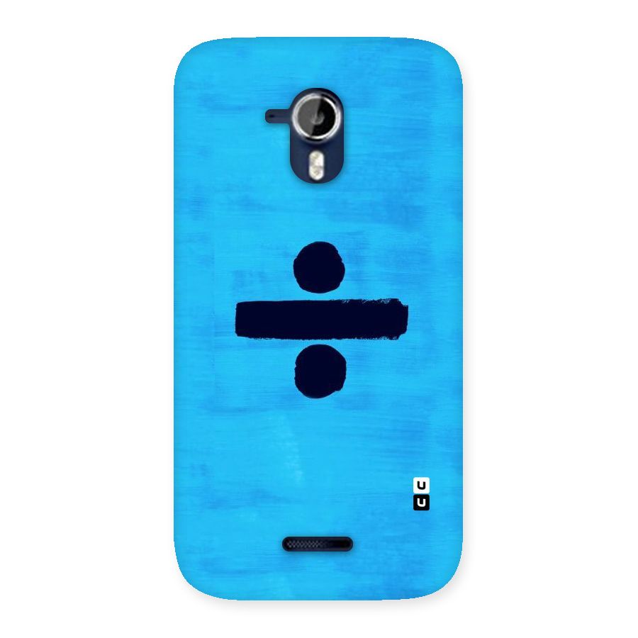 Math And Blue Back Case for Micromax Canvas Magnus A117