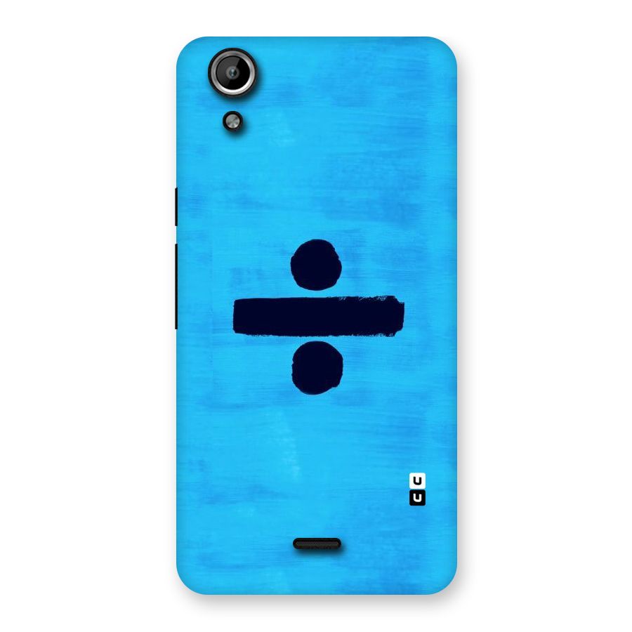 Math And Blue Back Case for Micromax Canvas Selfie Lens Q345