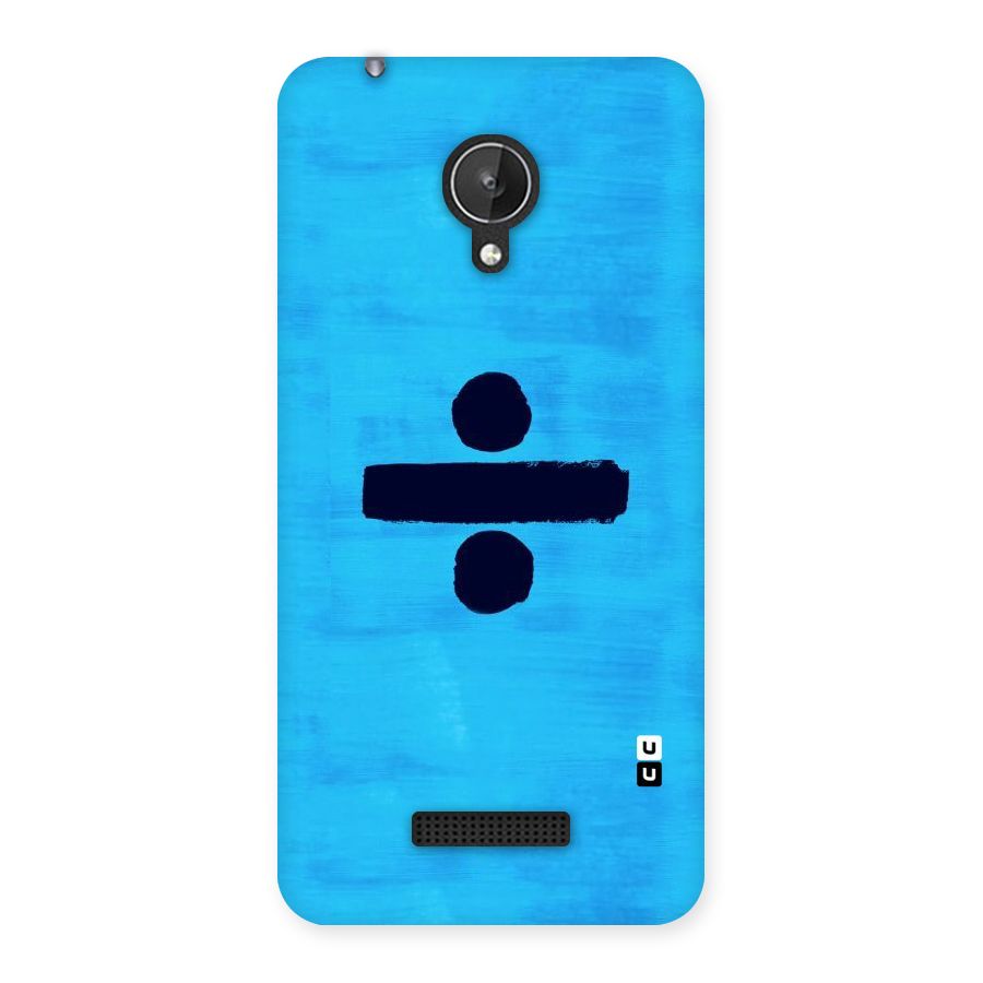 Math And Blue Back Case for Micromax Canvas Spark Q380