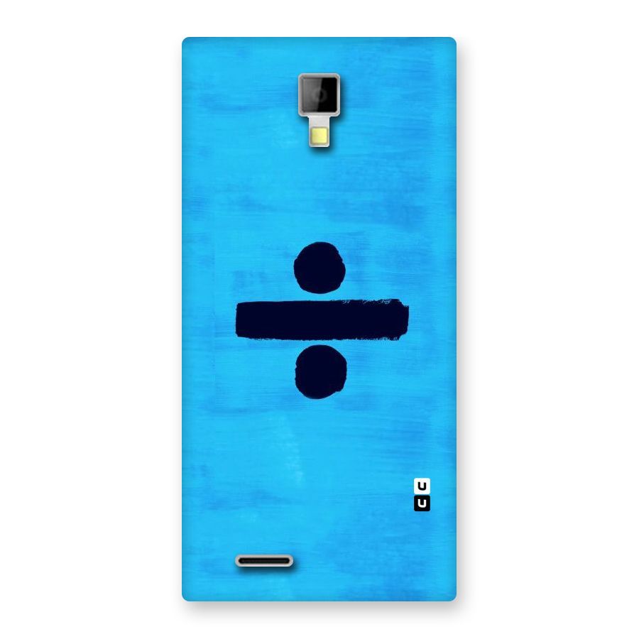 Math And Blue Back Case for Micromax Canvas Xpress A99