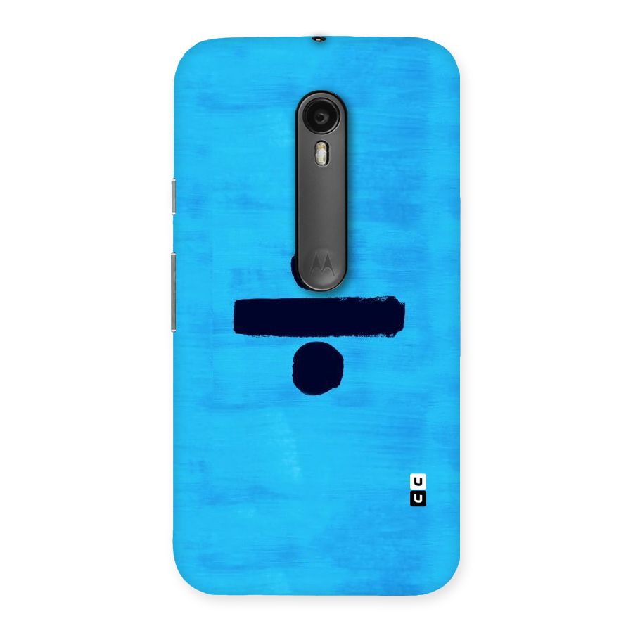 Math And Blue Back Case for Moto G3