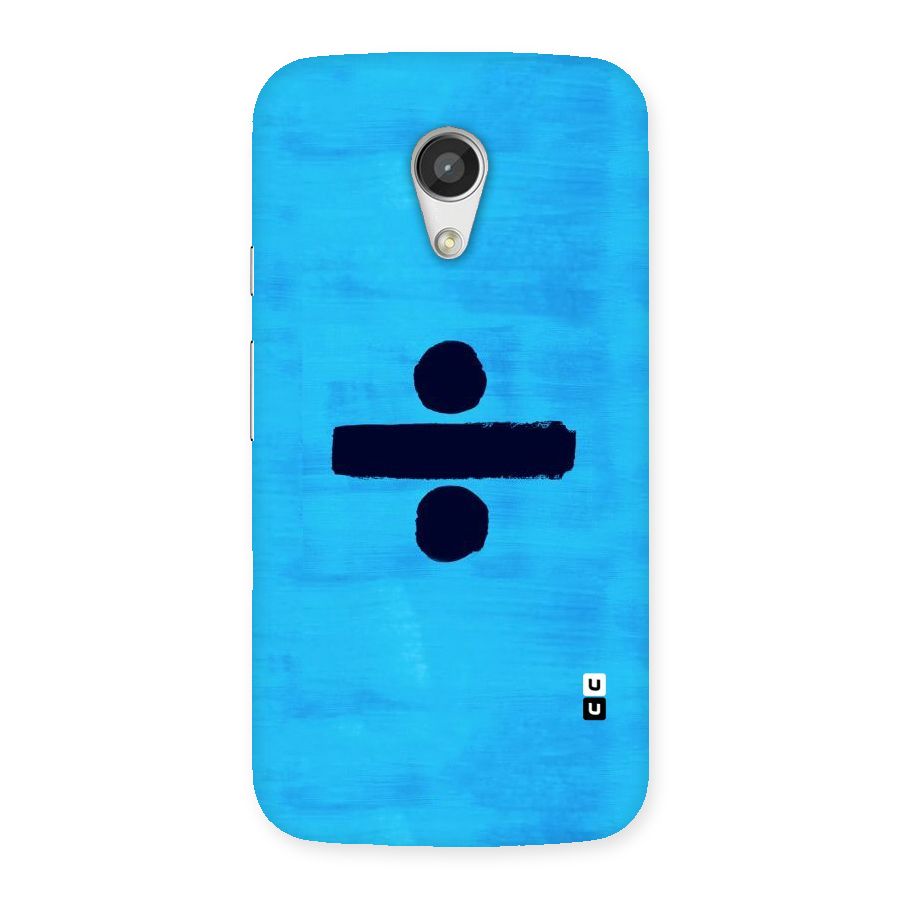 Math And Blue Back Case for Moto G 2nd Gen
