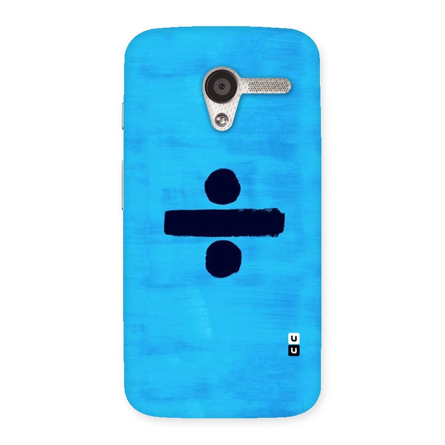 Math And Blue Back Case for Moto X