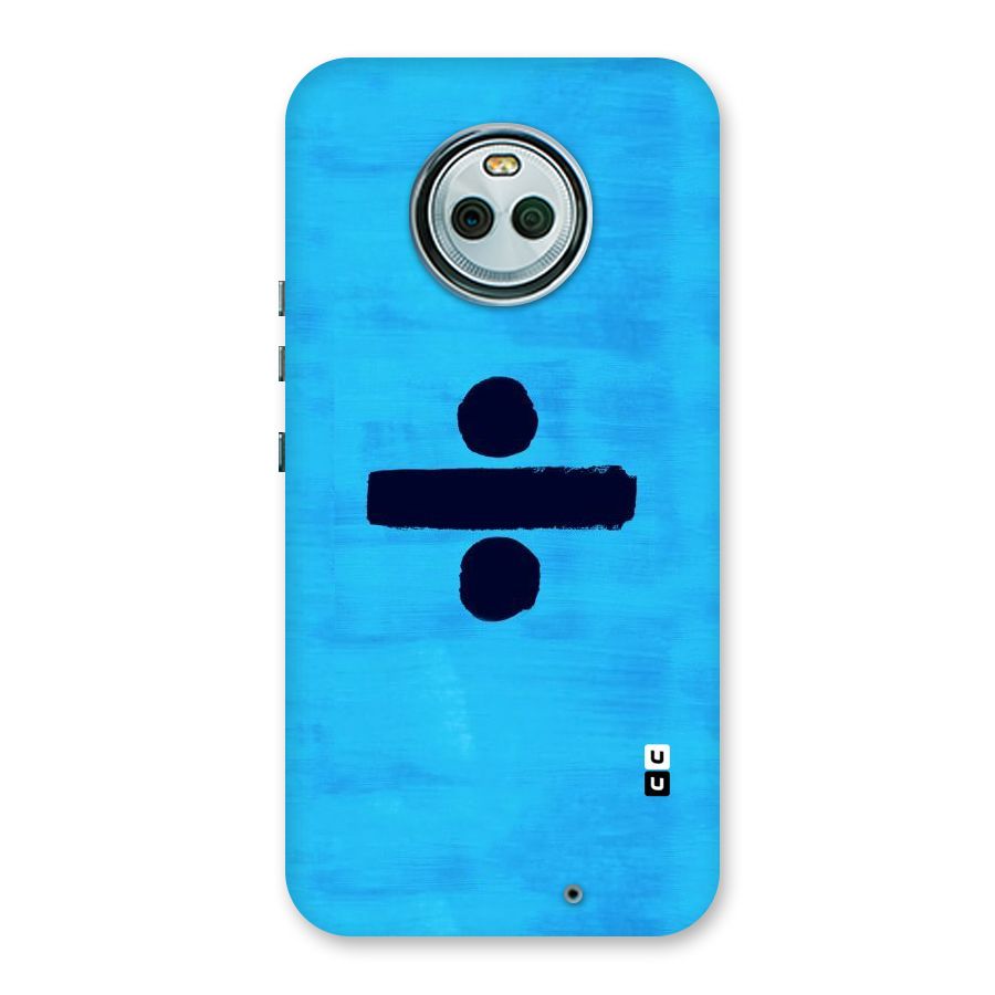 Math And Blue Back Case for Moto X4
