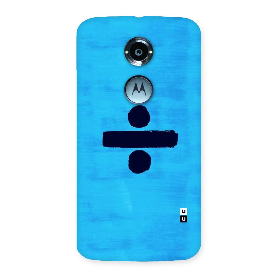 Math And Blue Back Case for Moto X 2nd Gen