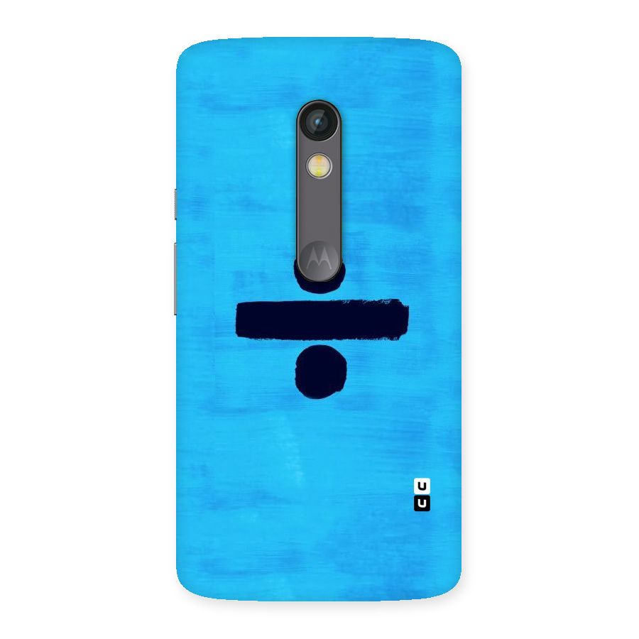Math And Blue Back Case for Moto X Play