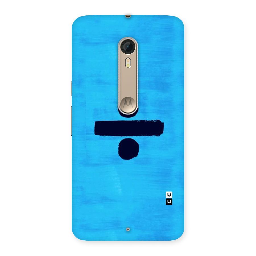 Math And Blue Back Case for Motorola Moto X Style