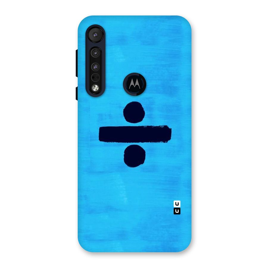 Math And Blue Back Case for Motorola One Macro