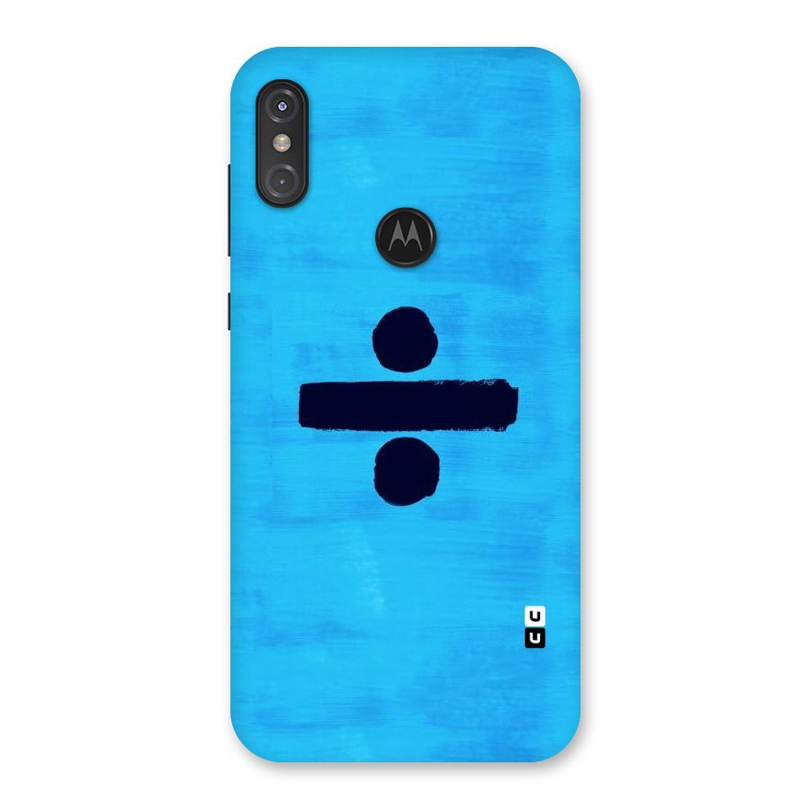 Math And Blue Back Case for Motorola One Power