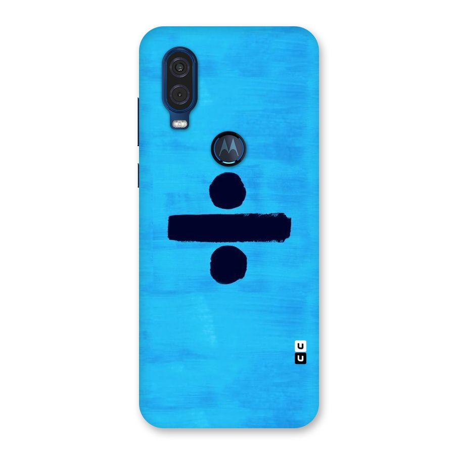 Math And Blue Back Case for Motorola One Vision