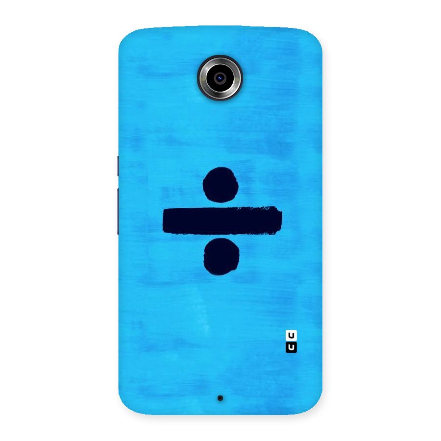 Math And Blue Back Case for Nexsus 6