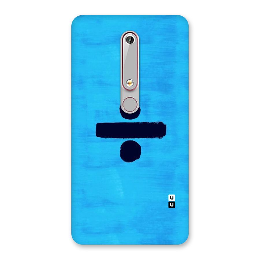 Math And Blue Back Case for Nokia 6.1