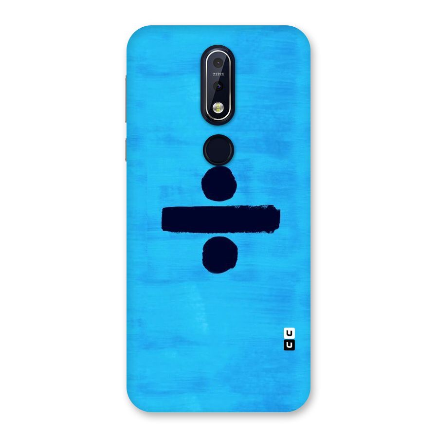 Math And Blue Back Case for Nokia 7.1