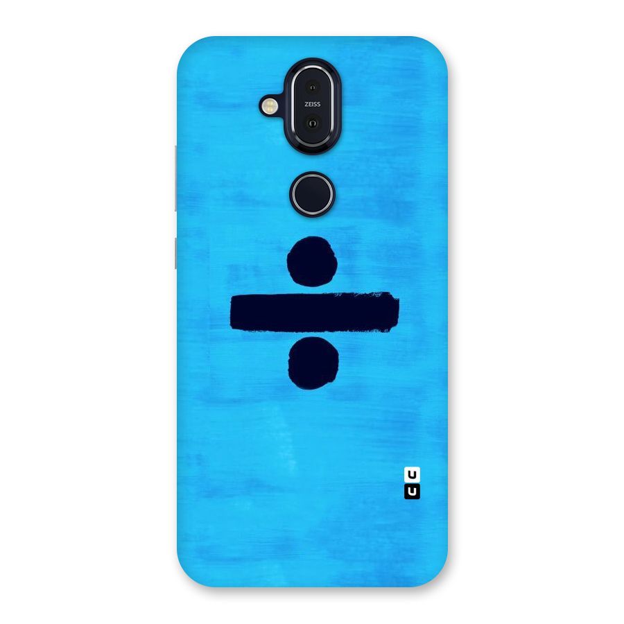 Math And Blue Back Case for Nokia 8.1