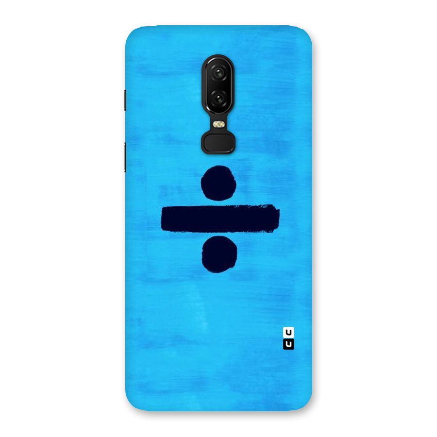 Math And Blue Back Case for OnePlus 6