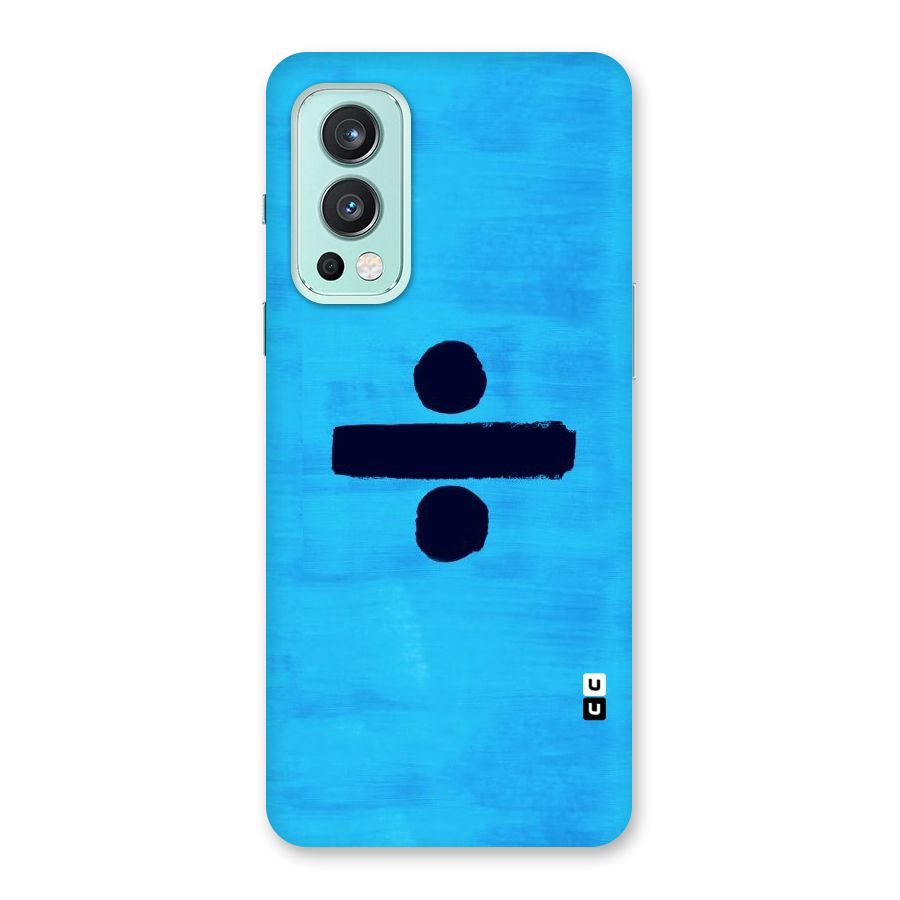 Math And Blue Back Case for OnePlus Nord 2 5G