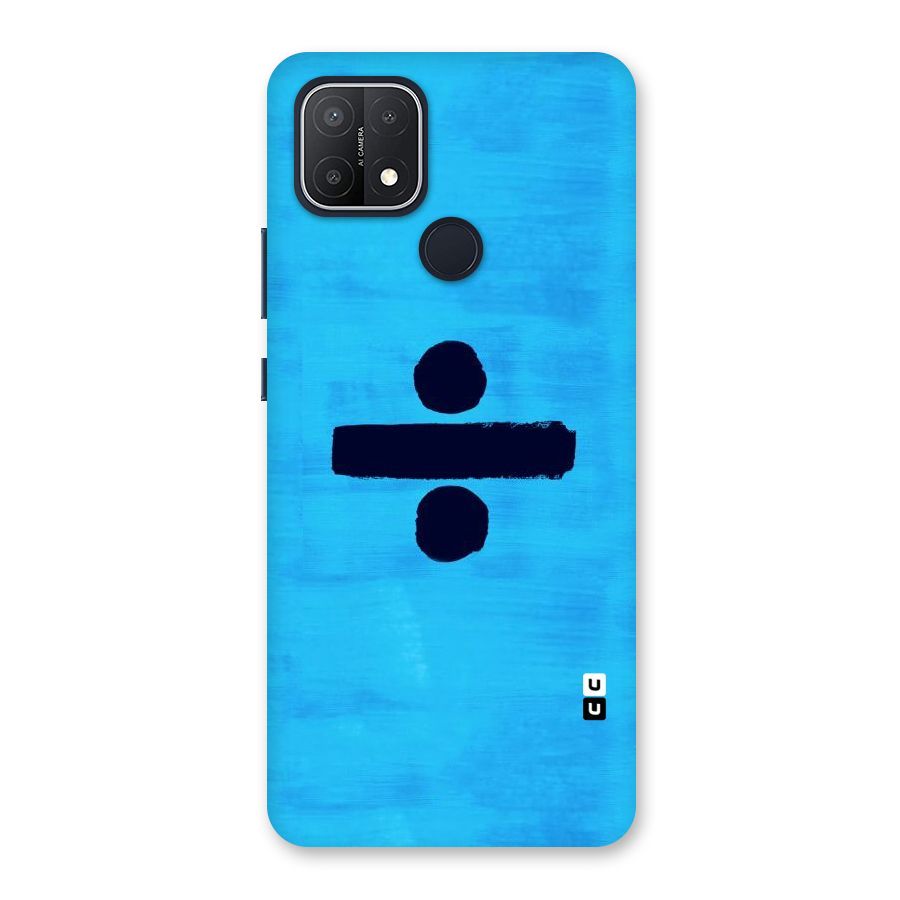 Math And Blue Back Case for Oppo A15