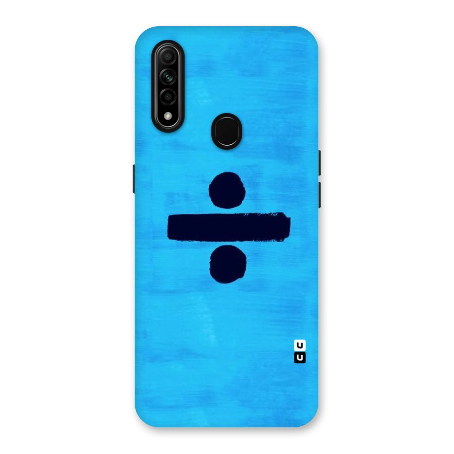 Math And Blue Back Case for Oppo A31