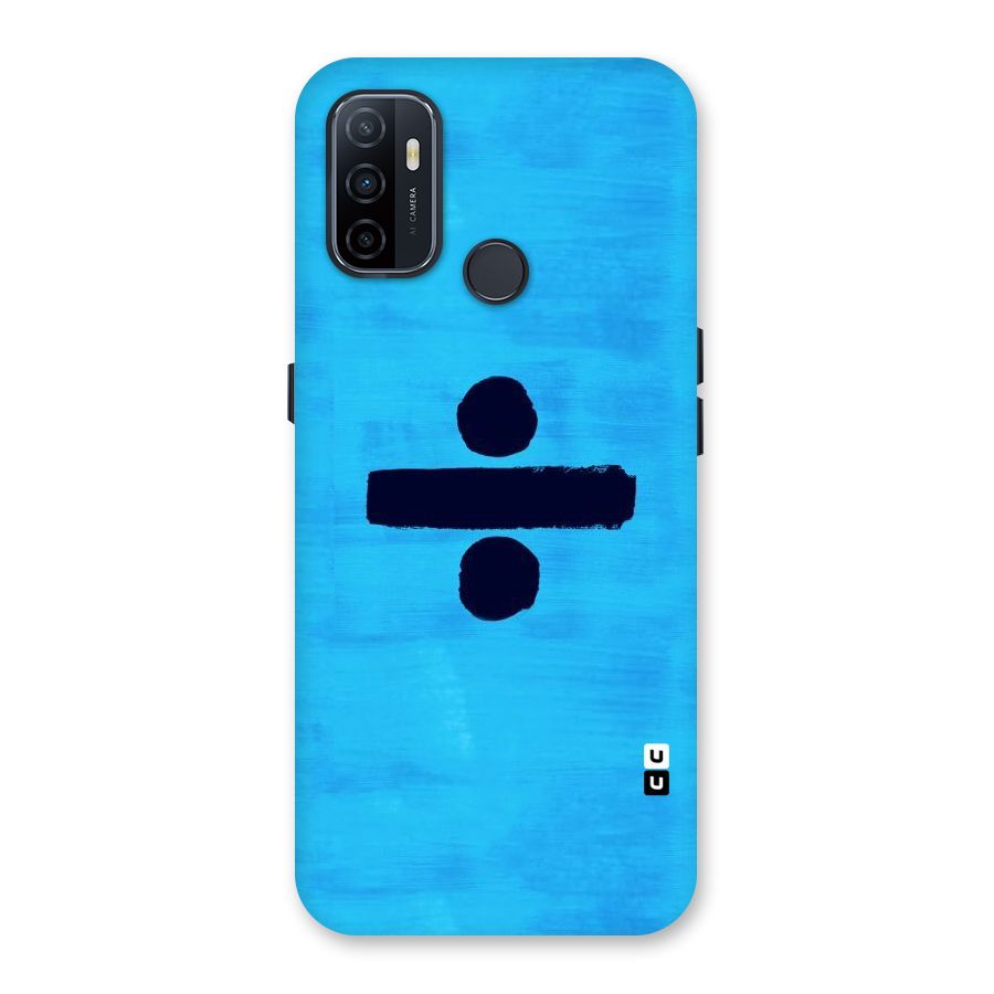 Math And Blue Back Case for Oppo A32