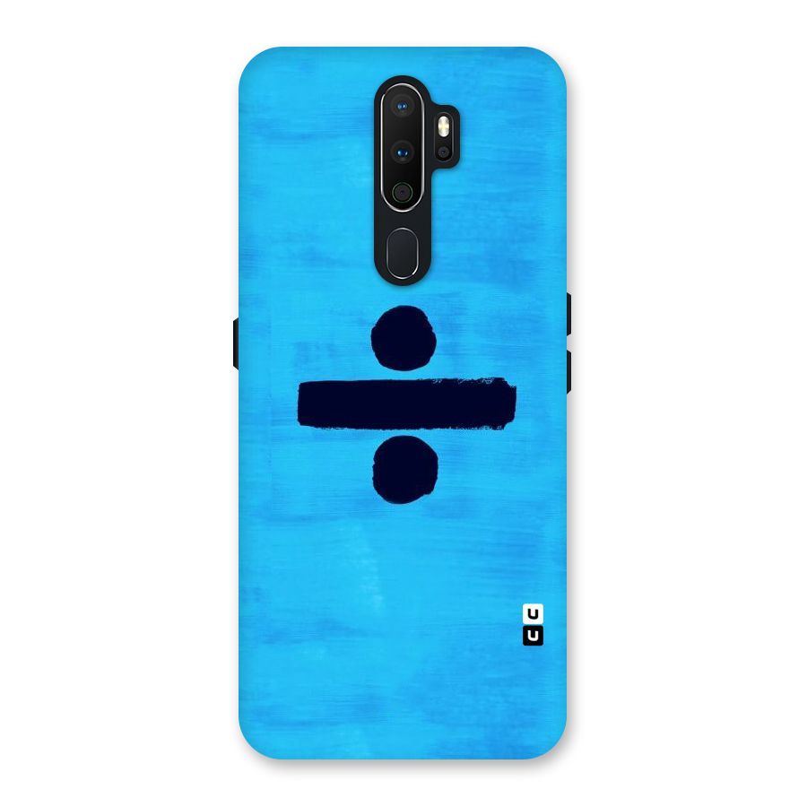 Math And Blue Back Case for Oppo A5 (2020)