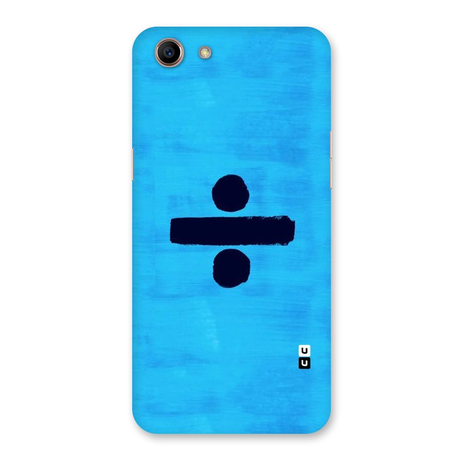 Math And Blue Back Case for Oppo A83 (2018)