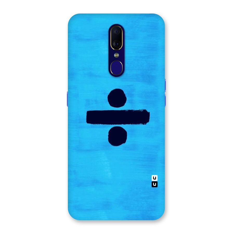 Math And Blue Back Case for Oppo A9