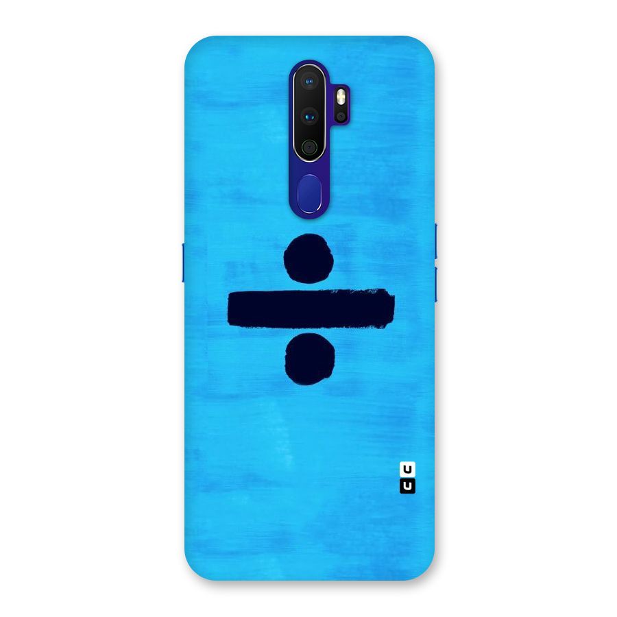 Math And Blue Back Case for Oppo A9 (2020)