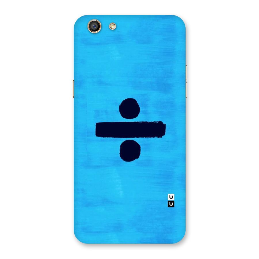 Math And Blue Back Case for Oppo F3
