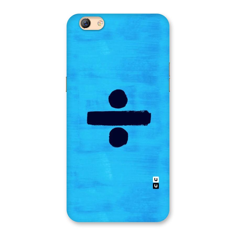 Math And Blue Back Case for Oppo F3 Plus