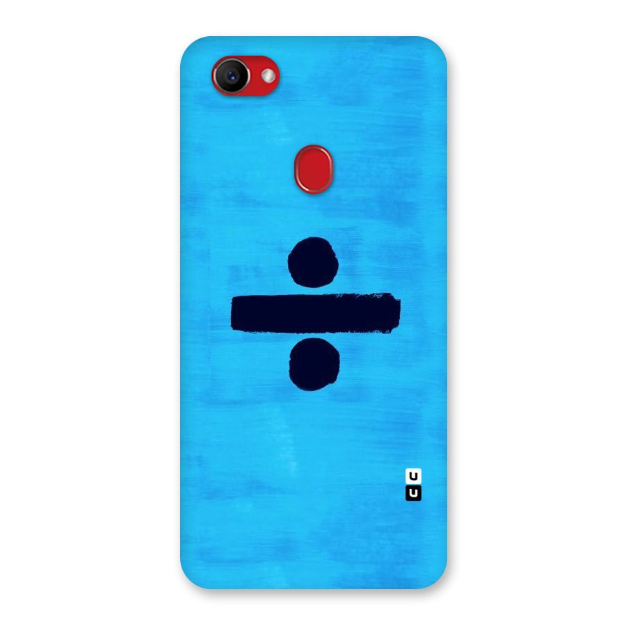 Math And Blue Back Case for Oppo F7