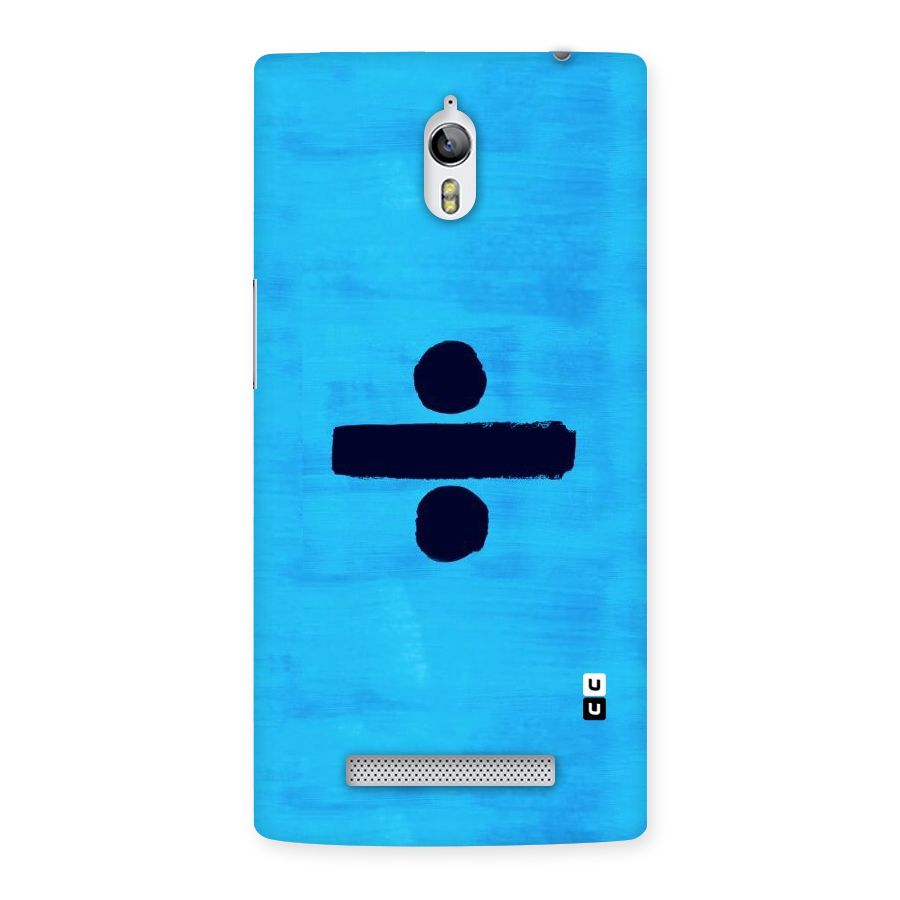 Math And Blue Back Case for Oppo Find 7