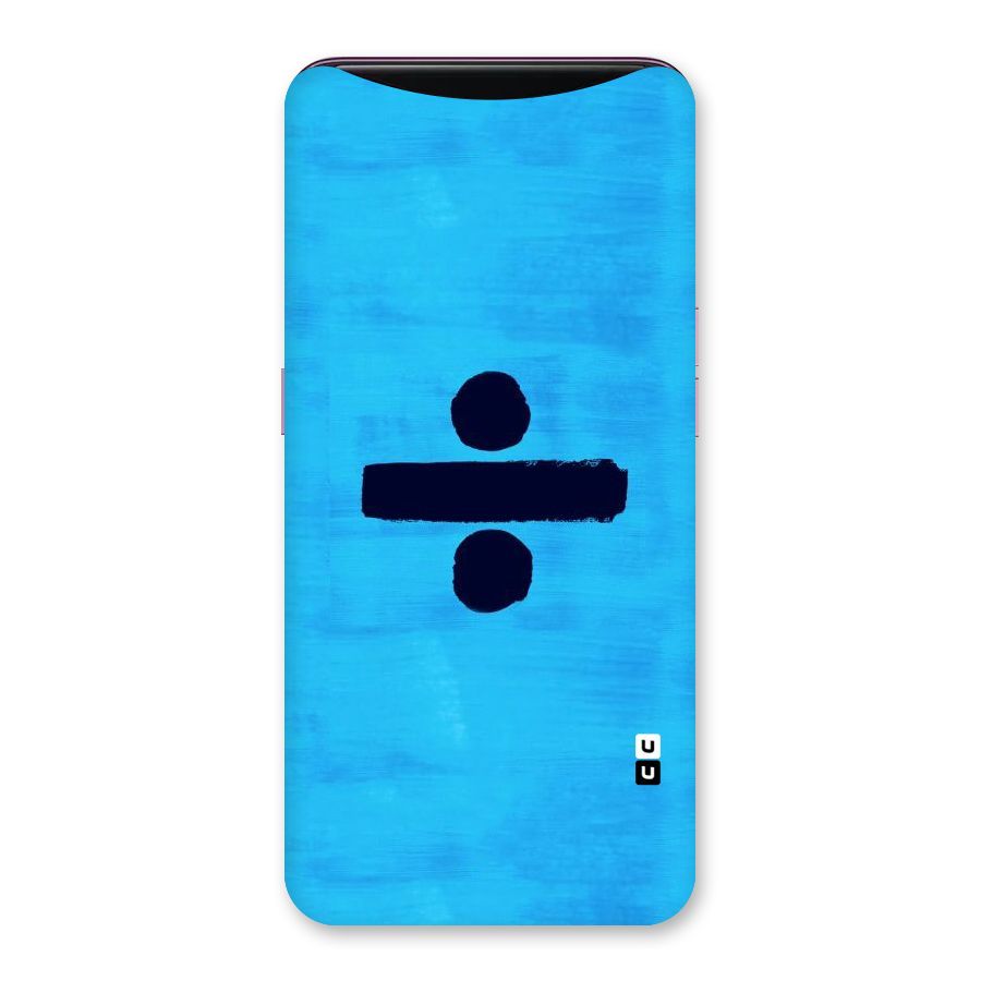 Math And Blue Back Case for Oppo Find X