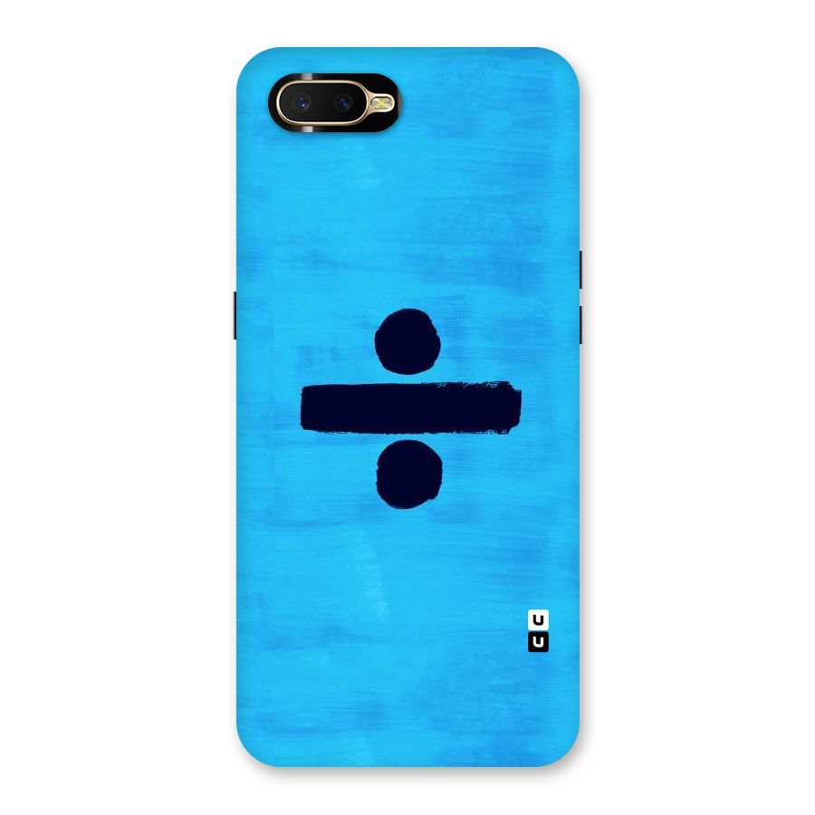 Math And Blue Back Case for Oppo K1