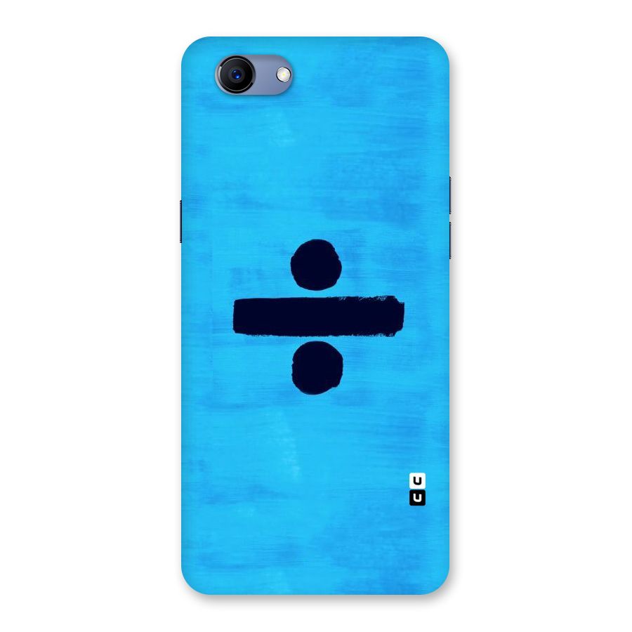 Math And Blue Back Case for Oppo Realme 1