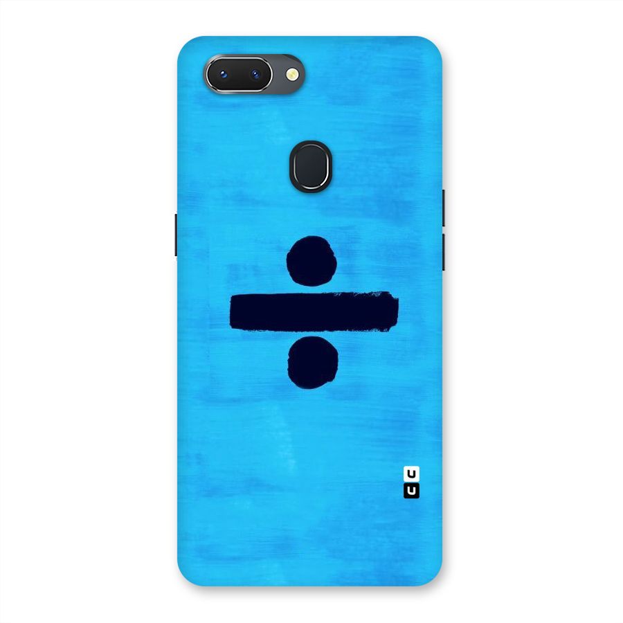 Math And Blue Back Case for Oppo Realme 2