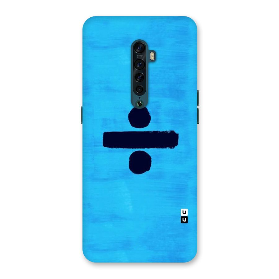 Math And Blue Back Case for Oppo Reno2