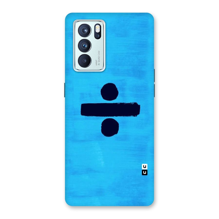 Math And Blue Back Case for Oppo Reno6 Pro 5G