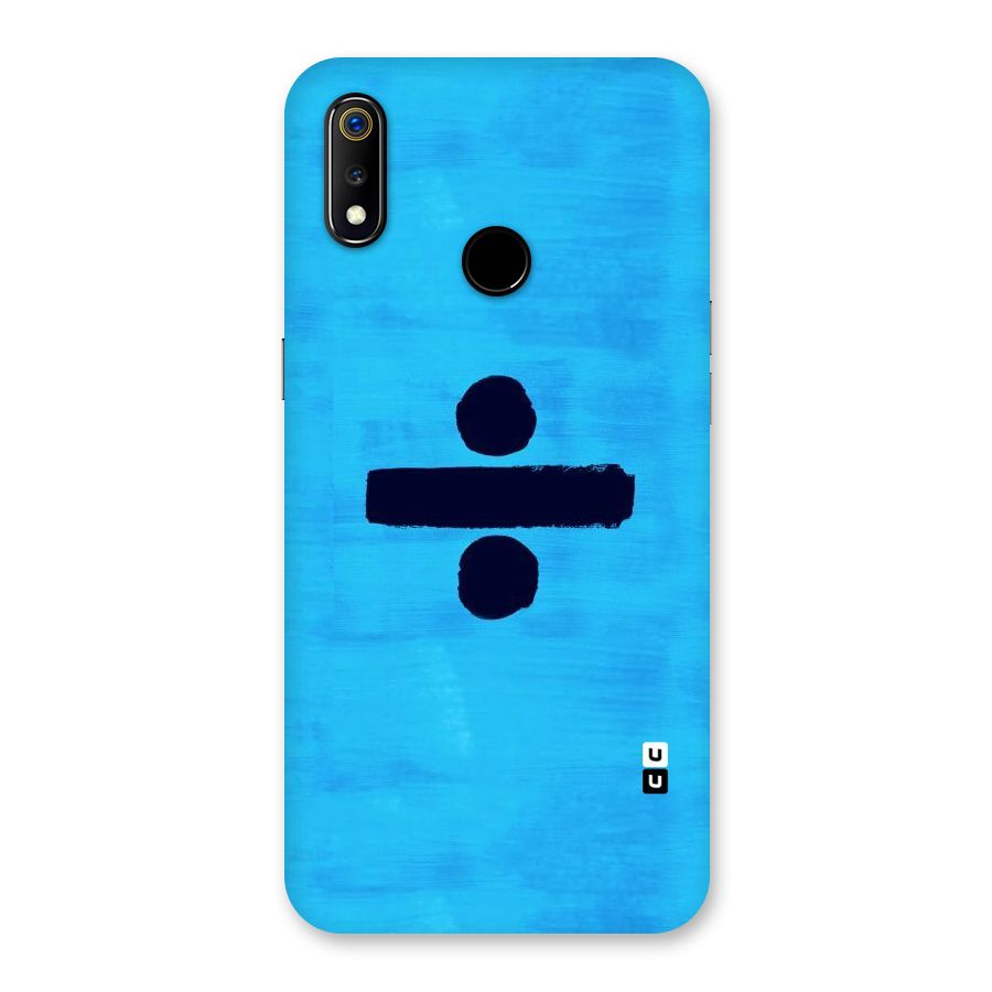 Math And Blue Back Case for Realme 3
