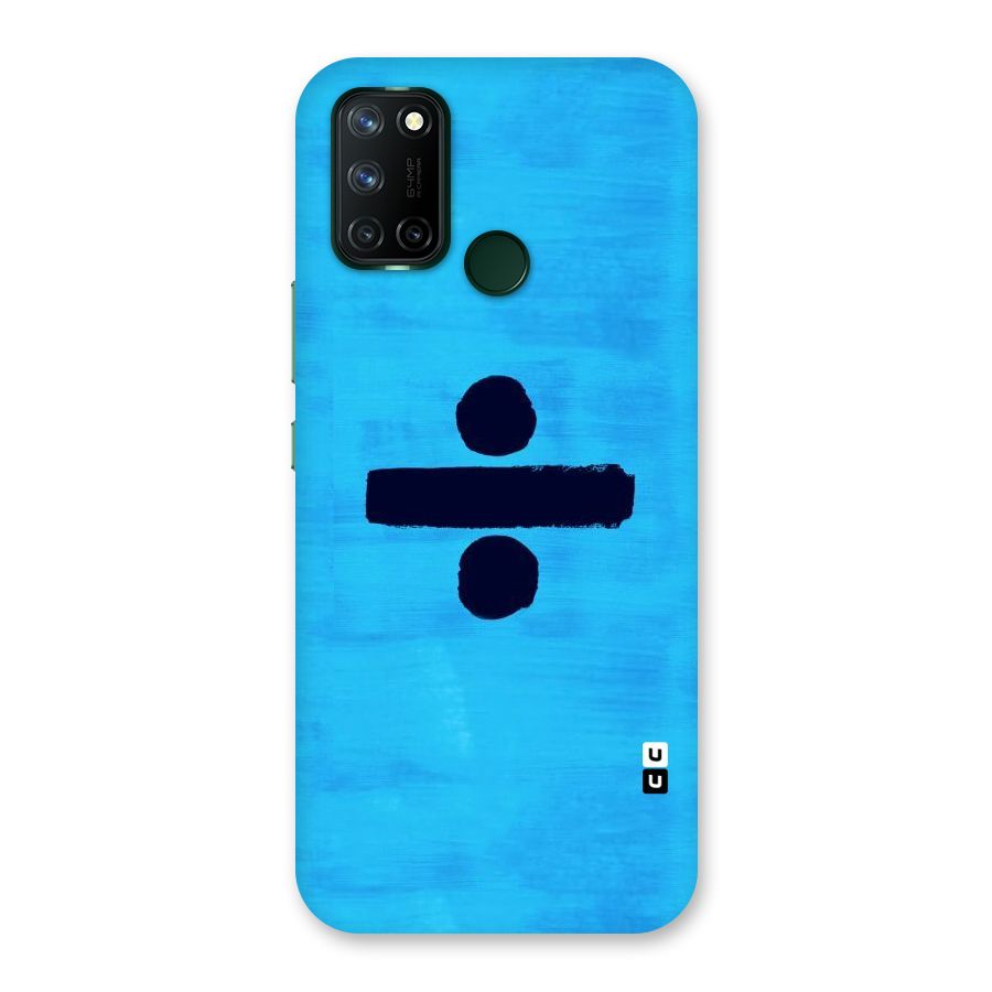 Math And Blue Back Case for Realme 7i