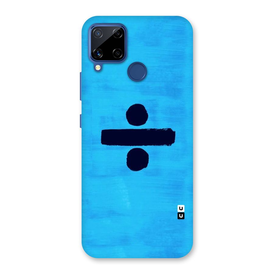 Math And Blue Back Case for Realme C15
