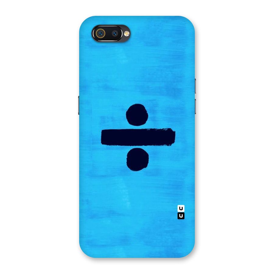 Math And Blue Back Case for Realme C2