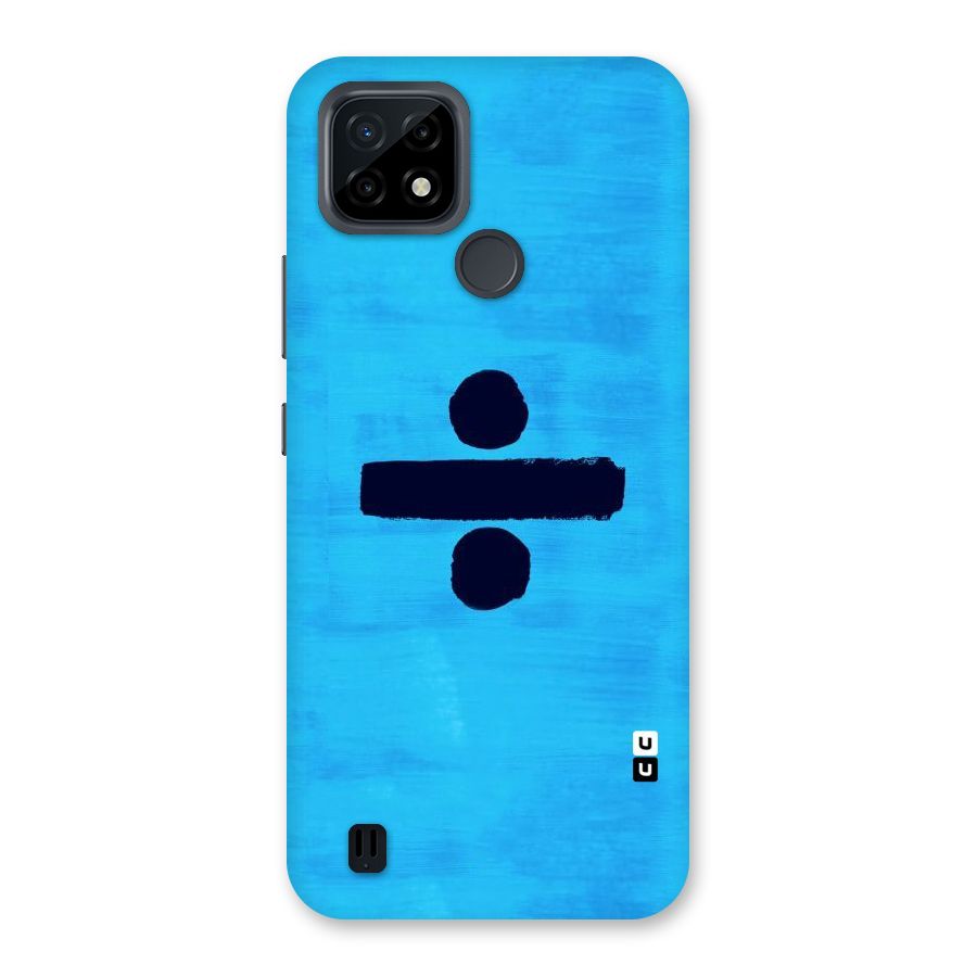 Math And Blue Back Case for Realme C21
