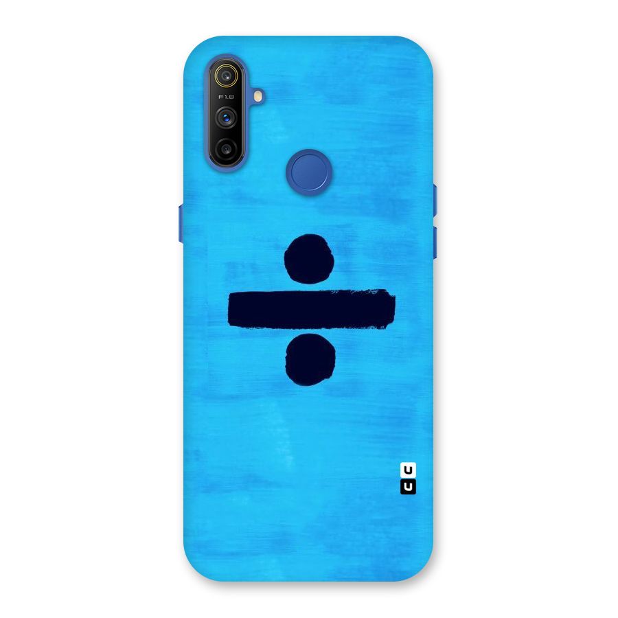 Math And Blue Back Case for Realme Narzo 10A