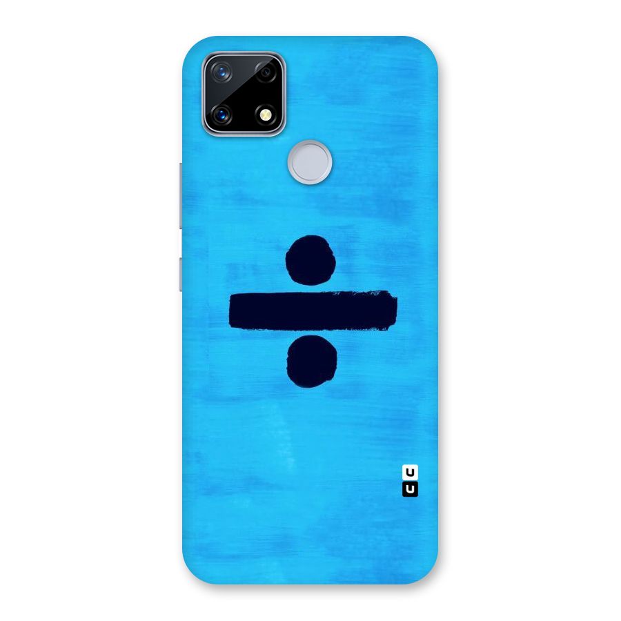 Math And Blue Back Case for Realme Narzo 20