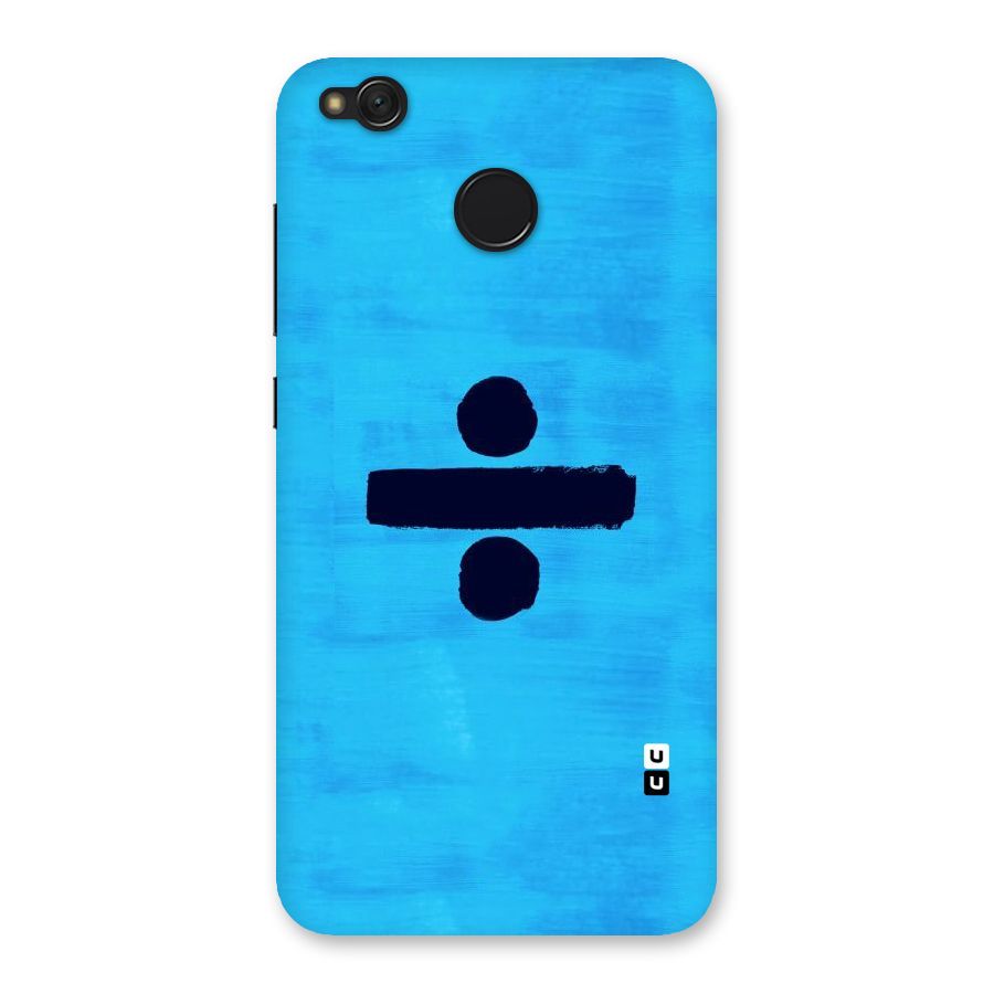 Math And Blue Back Case for Redmi 4
