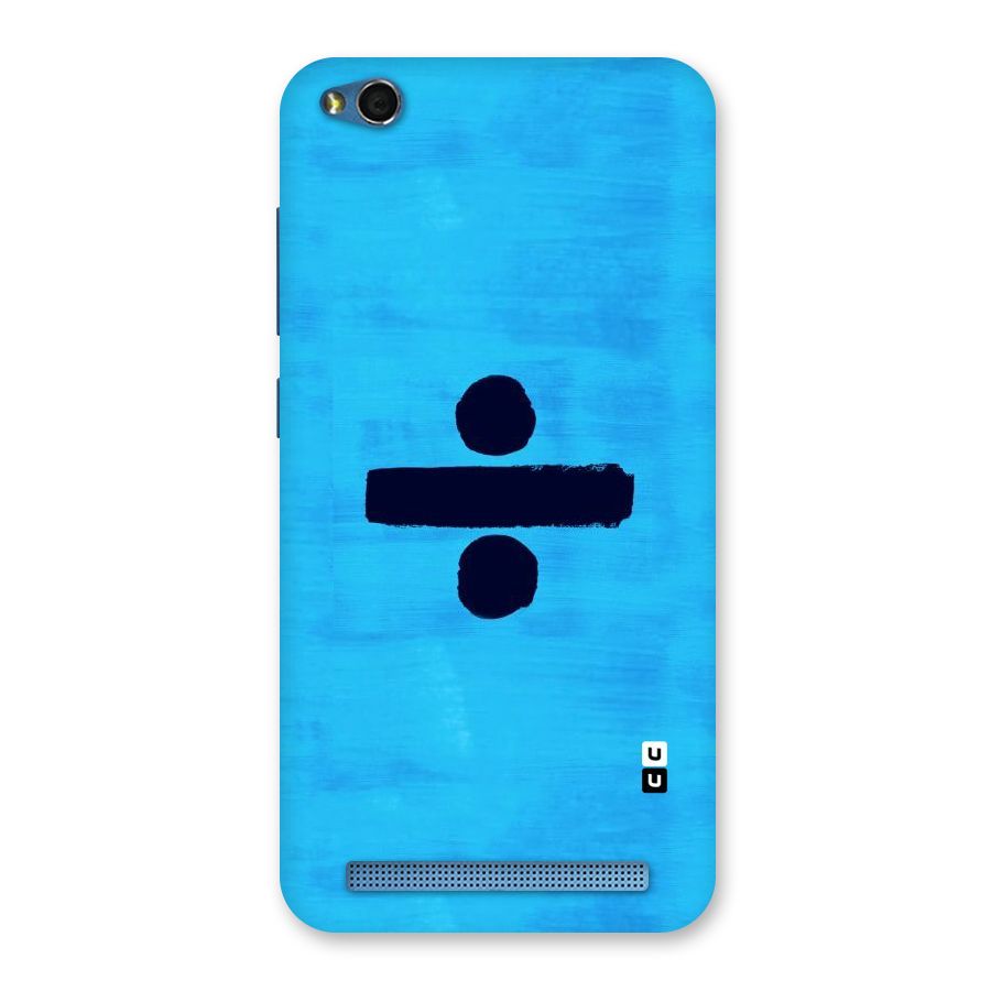 Math And Blue Back Case for Redmi 5A