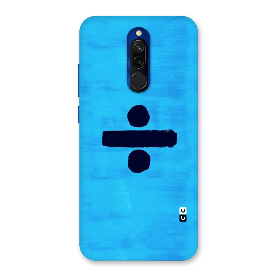 Math And Blue Back Case for Redmi 8
