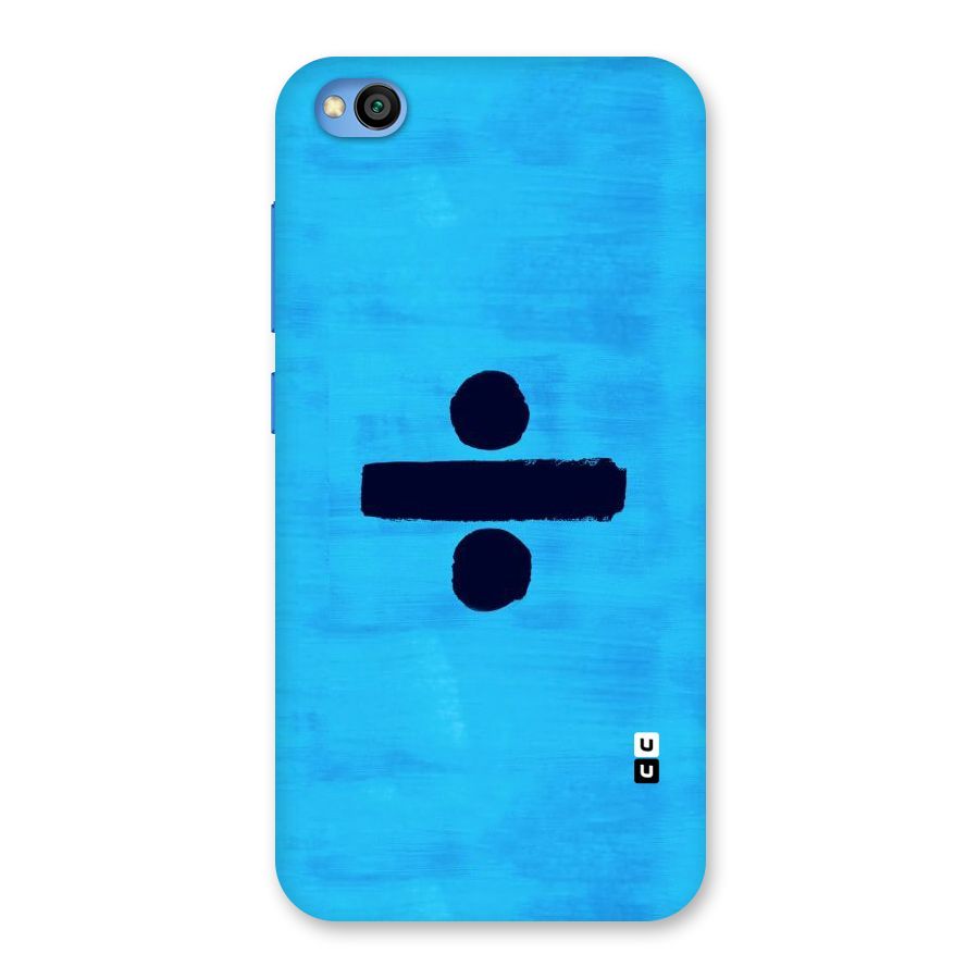 Math And Blue Back Case for Redmi Go